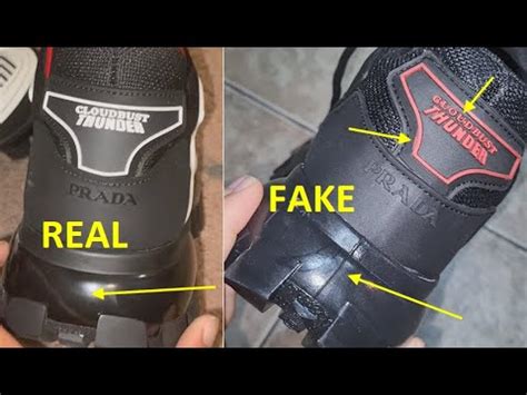 how to spot a fake prada cloudbust thunder